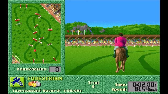 The Games: Summer Challenge - Horse jumping practice смотреть онлайн