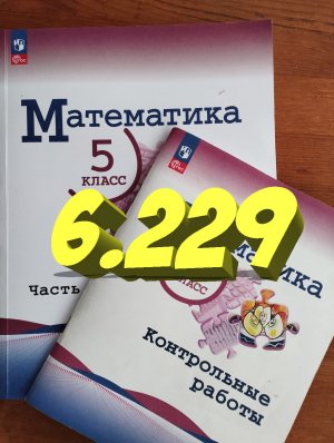 математика 5 класс номер 6.229