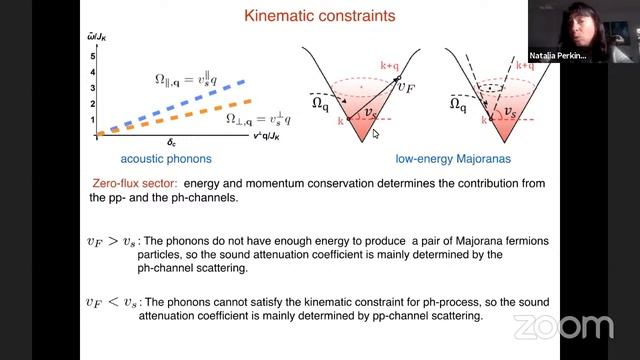 Natasha Perkins "Phonon dynamics in the Kitaev spin liquid" смотреть онлайн