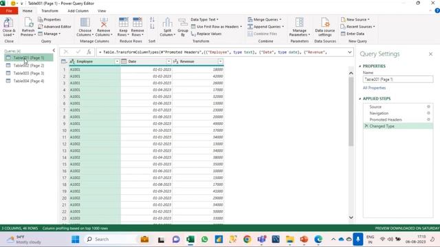 Power Query Part 9 - get data from pdf to excel | import data from pdf to excel hindi смотреть онлайн