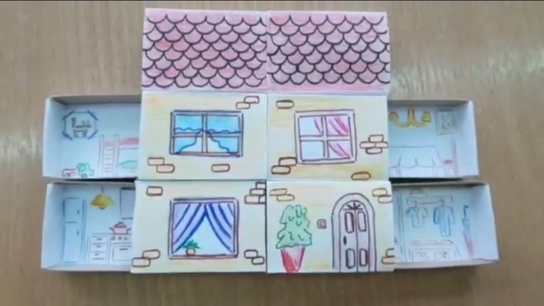 Дом из спичечных  коробокВоспитатель  высшей  квалификационной категории Тенищева Наталья Анатолье