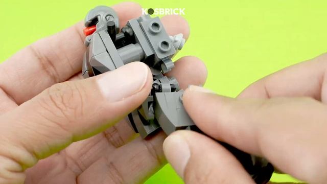 Lego Zaku - Gundam / ザクII - ガンダムシリーズ Mini Mech part 7 (Tutorial) смотреть онлайн