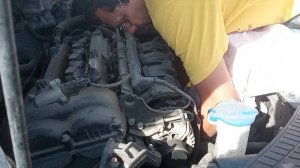 Creta 1 Замена масляного фильтра из под капота.