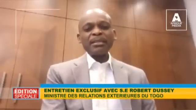 ENTRETIEN EXCLUSIF AVEC ROBERT DUSSEY, MINISTRE DES RELATIONS EXTÉRIEURES DU TOGO. смотреть онлайн