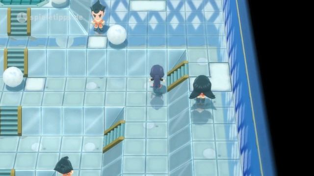 Pokémon Strahlender Diamant & Leuchtende Perle: Blizzach-Arena Lösung (Snowpoint Gym Puzzle) смотреть онлайн