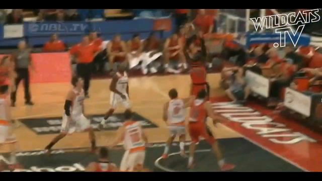 Wildcats Rapid Replay - Ennis alley-oop смотреть онлайн