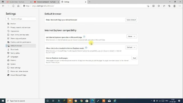 How to Stop Internet Explorer IE from Redirecting Page to Microsoft Edge on Windows 10 смотреть онлайн