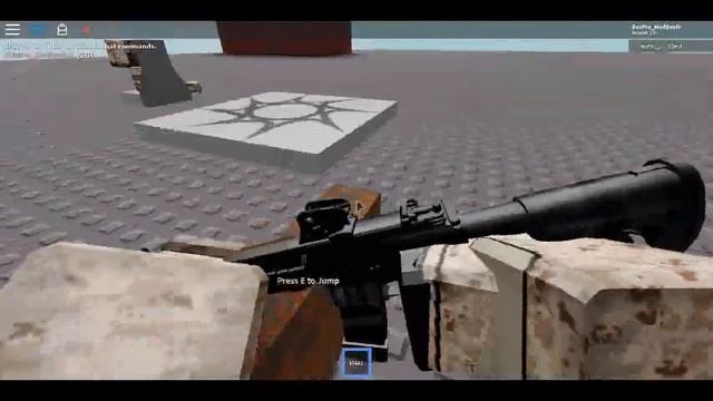 Roblox - R15 Gun and obstacle Keybind Animation смотреть онлайн