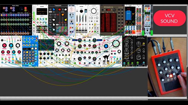 Trigger and FX a HARDWARE SYNTH with the VCV RACK (TUTORIAL) смотреть онлайн