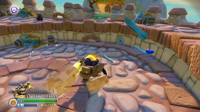 Skylanders Trap Team PS4 Walkthrough Chapter 3 Chompy Mountain 100% Nightmare Mode смотреть онлайн
