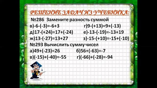 математика 6 класс