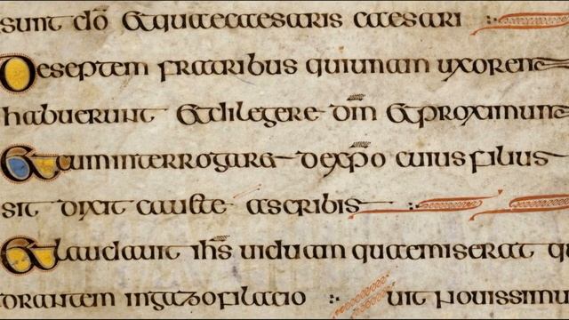 Обучение каллиграфии: унциал (4 урок. Инсулярный унциал) / (Littera uncialis или uncial) смотреть онлайн