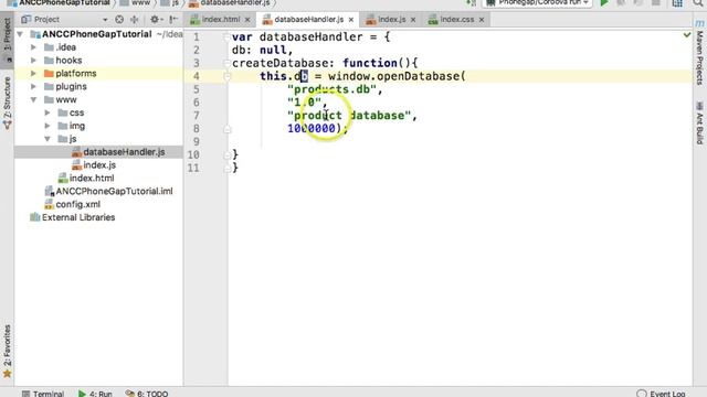 Working with Web SQL (SQLite) Database with PhoneGap Tutorial смотреть онлайн