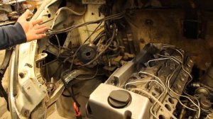 ГАЗель с двигателем Мерседес ОМ605 часть 1