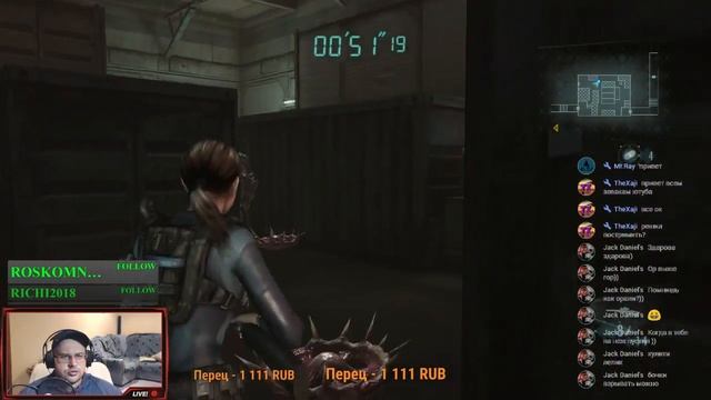 Cтрим Resident evil revelations прохождение , СПАСАЕМ ЗАДНИЦЫ #5 смотреть онлайн