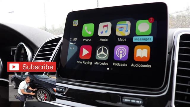 How Apple CarPlay Works : 2016 Mercedes-Benz GLE 350