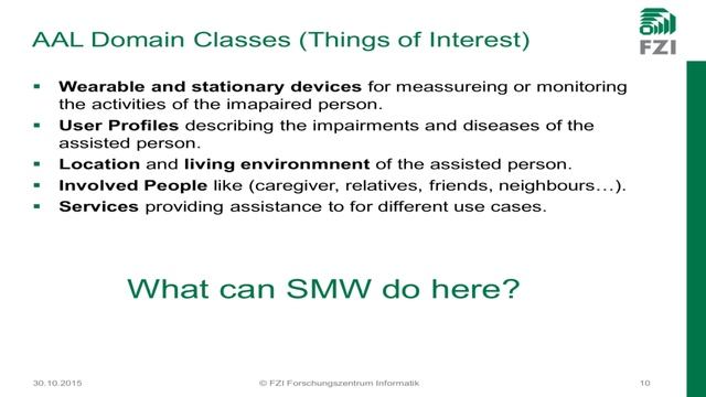 23 - SMW for Context Management in a Web of Things Use Case of Ambient Assisted Living смотреть онлайн