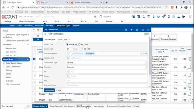 [ECOUNT Practice]Inv.I- Online Store Mgmt. - Collect Orders & Manage Progress смотреть онлайн