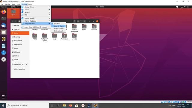 Drag and Drop Files and Folders Between Host And VirtualBox Guest Machines смотреть онлайн