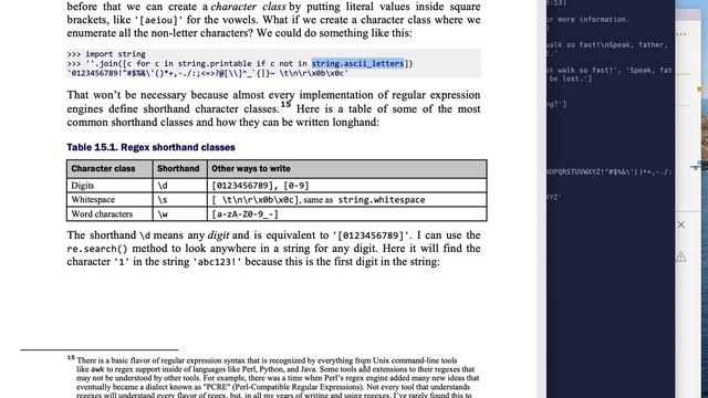 Tiny Python Projects: Ch 15 Pt 3 (regex shorthand classes) смотреть онлайн