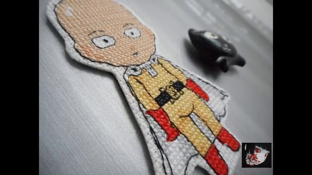 16№7 Магнит по мотивам аниме OnePunch Man и другие мои магнитики. Вышивка крестиком смотреть онлайн