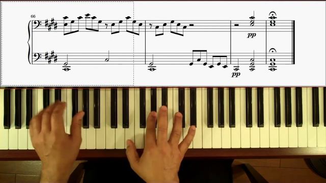 How to play Moonlight Sonata {Part 8} Piano Tutorial смотреть онлайн