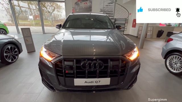 New Audi SQ7 2023 - Two Colors Exterior Comparison By Supergimm