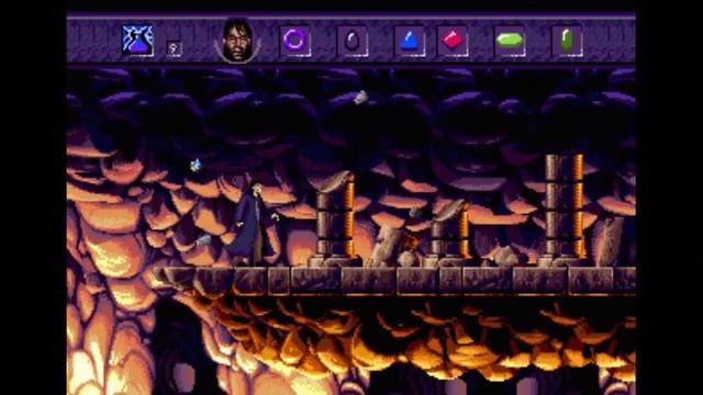 Sega Mega Drive 2 (Smd) 16-bit Warlock Stage 14 Final