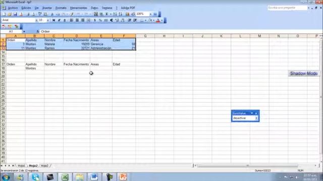 Listas en Excel 2003 parte 2 смотреть онлайн