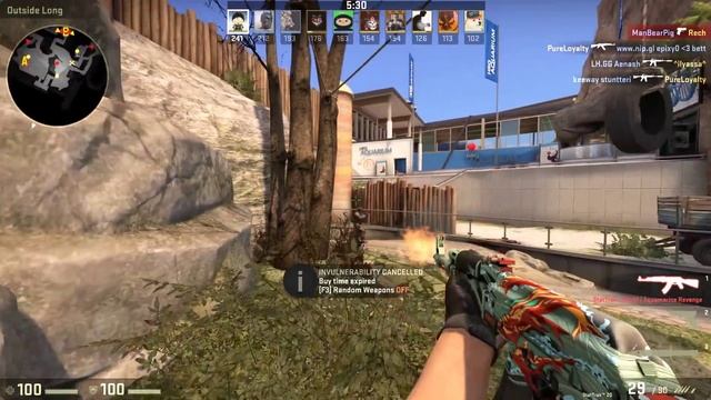 CS:GO - AK-47 | Aquamarine Revenge Gameplay смотреть онлайн