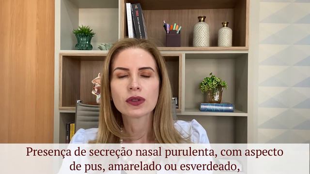 5 Sinais De Que Você Pode Estar Com Sinusite Aguda Bacteriana. Dra Fernanda Philippi - Otorrino