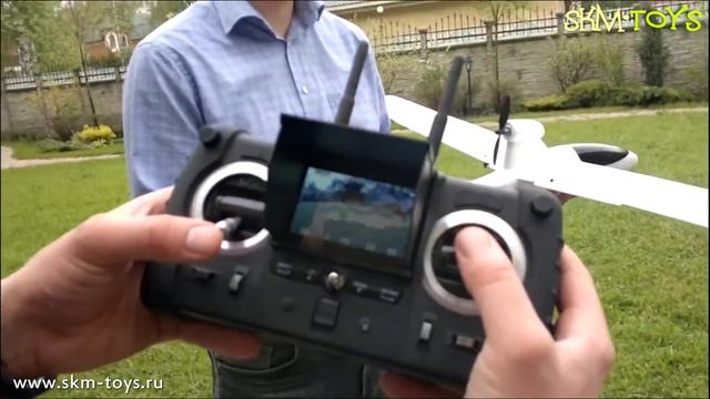 Видео-обзор самолета с видеокамерой FPV SPY HAWK смотреть онлайн
