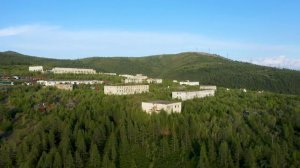 Посёлок Омчак, Тенькинский район, Магаданская область. Июнь, 2023 г.