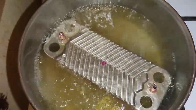 Промывка теплообменника котла в домашних условиях смотреть онлайн