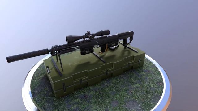 DSR .50 - Textured - Wip Mod Fallout 4 смотреть онлайн