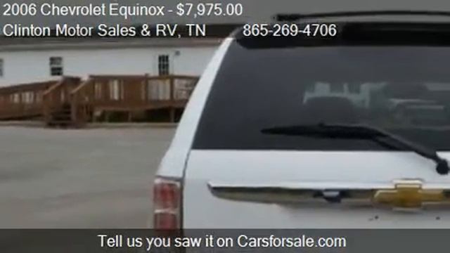 2006 Chevrolet Equinox LT AWD - for sale in Clinton, TN 3771 смотреть онлайн