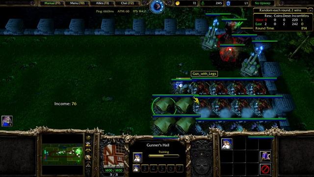 Warcraft 3 | Castle Fight | Power Of The ELEMENTS