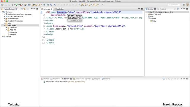 JSP Directive | Page | Include | Taglib смотреть онлайн