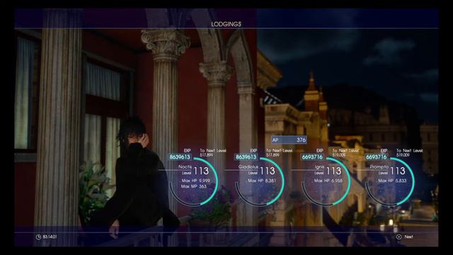 FINAL FANTASY XV Level 99 - 120 смотреть онлайн