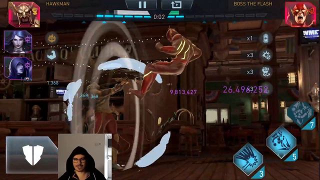 Hawkman Does 2 Billion Damage Injustice 2 Mobile смотреть онлайн