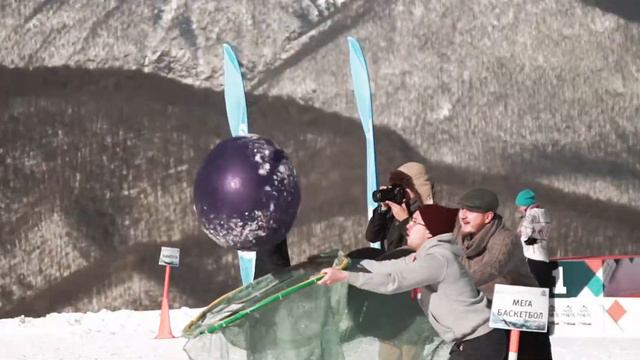 Снежная гонка. Корпоративные игры смотреть онлайн