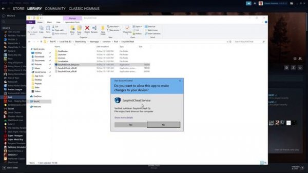 How to fix Rust server connection failure