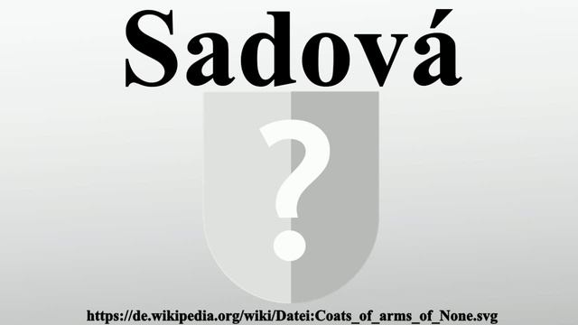 Sadová смотреть онлайн