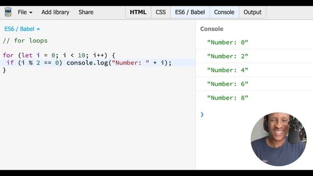 Learn JavaScript Loops | For-While Loops in JavaScript | Beginner Tutorial | смотреть онлайн