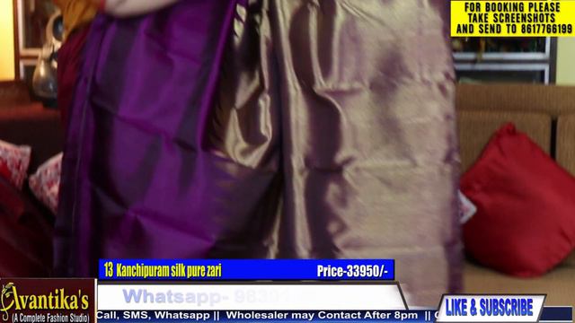AVANTIKA'S  || Episode-236 || Exclusive Dakshini Pure Zari Pattu Sarees  || Short || BEST BOUTIQUE