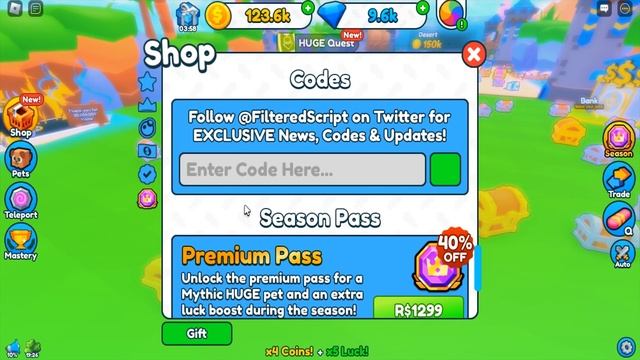 Roblox Chest Simulator New Codes August 2023 смотреть онлайн