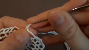 Воротничок крючком для начинающих. Очень красивый и простой. Мастер - класс.