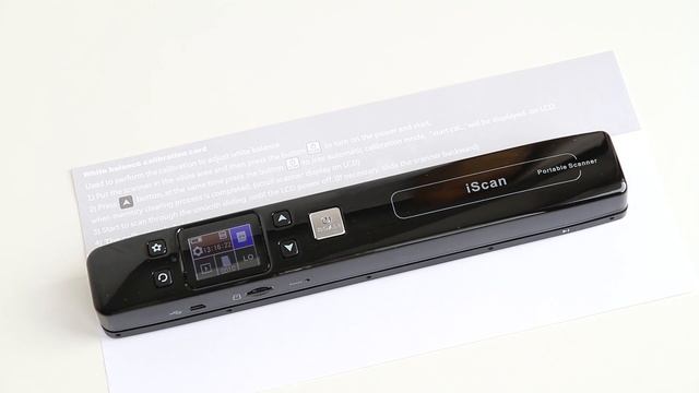 Портативный сканер iScan WiFi Portable Scanner 1050 dpi смотреть онлайн