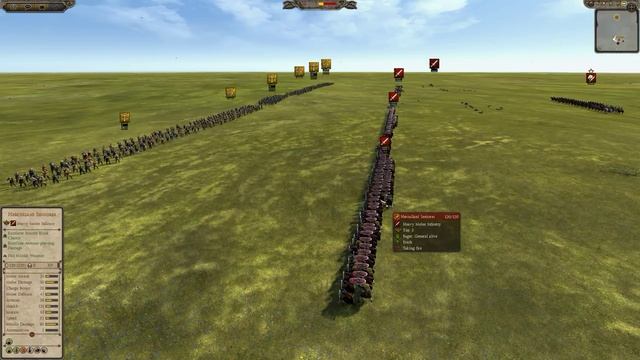 Total War Attila Mechanics - Archers and Crossbows vs Infantry смотреть онлайн