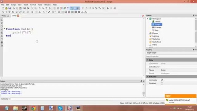 Roblox Beginners Scripting Tutorial 6 - Functions смотреть онлайн